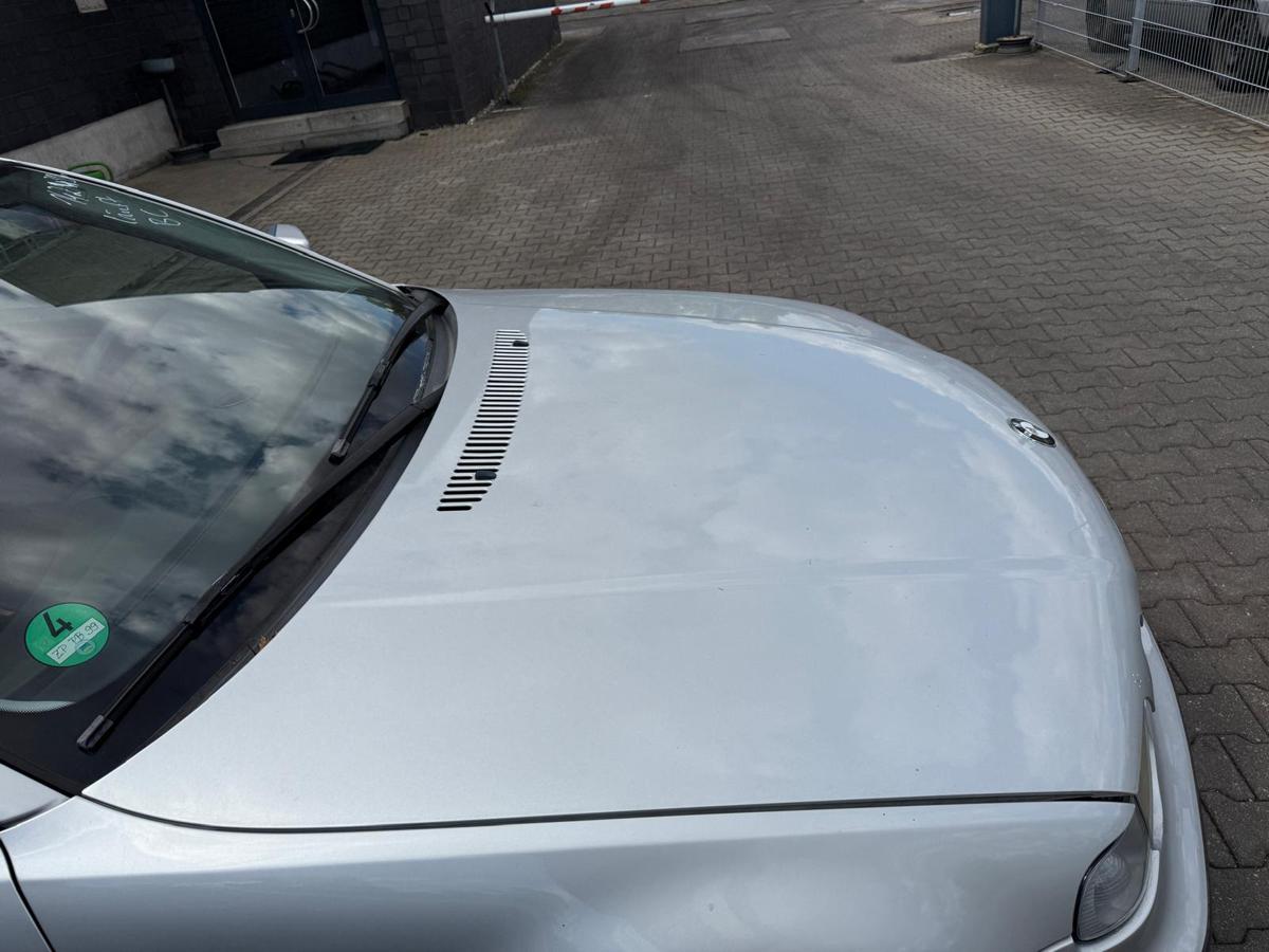 BMW E46 Compact original Motorhaube 354 Titansilber Metallic BJ03